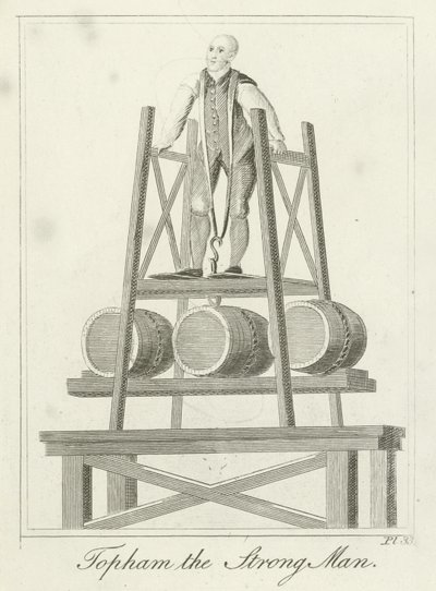 Güçlü Adam Topham by English School