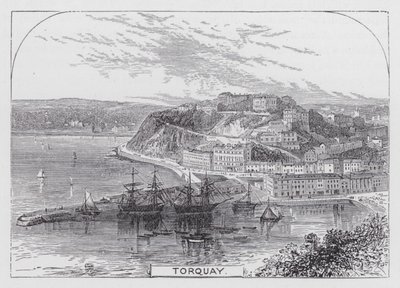 Torquay (gravür) by English School