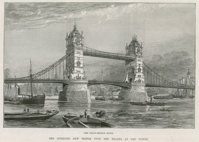 Tower Bridge, Londra by English School