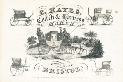 Ticaret kartı, C Hayes by English School