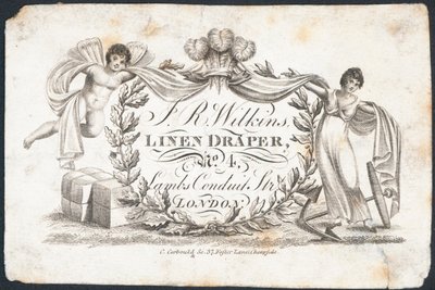 Ticaret kartı, FR Wilkins by English School