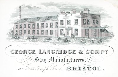 Ticari kart, George Langridge & Company by English School