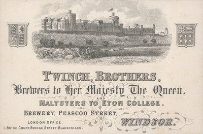 Ticaret kartı, Twinch Brothers by English School