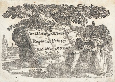 Ticaret kartı, William Darton by English School