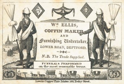 Ticaret kartı, William Ellis by English School