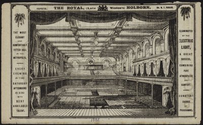 The Royal için ticaret kartı by English School