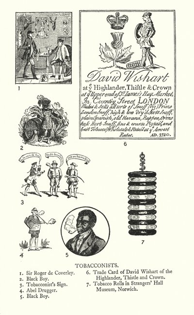 Ticari işaretler: Tütünçüler (lito) by English School