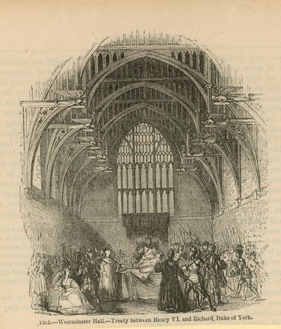 Henry VI ve Richard, York Dükü arasındaki anlaşma by English School