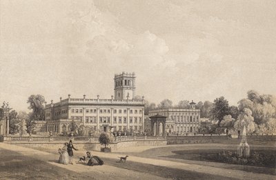 Trentham Salonu, Staffordshire by English School
