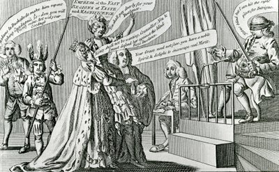 Geniş Zevk Bölgelerinin Egemen İmparatoriçesi Yargılaması, 1771 by English School