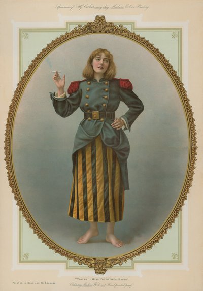 Fötr, Bayan Dorothea Baird by English School