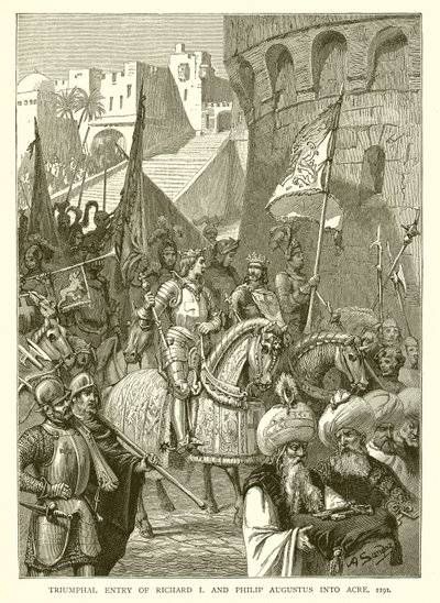 Richard I ve Philip Augustus