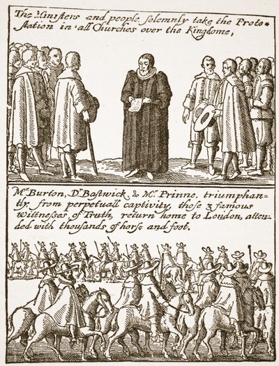 Tüm sorunlarımızın başlangıcı ve nedeni hakkında doğru bilgi: nasıl yumurtadan çıktı ve nasıl önlendi, bir püriten broşürden, 1648, İngiltere Kilisesi