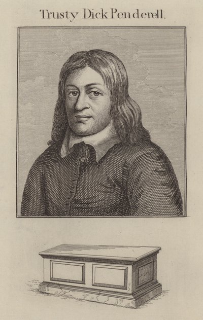 Güvenilir Dick Penderell (gravür) by English School