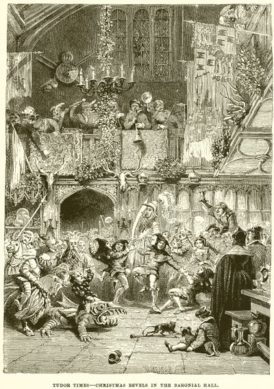 Tudor Times--Baronluk Salonunda Noel Eğlenceleri by English School