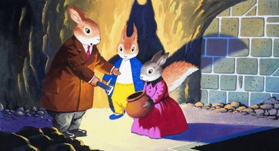 meşale ışığında Tufty by English School