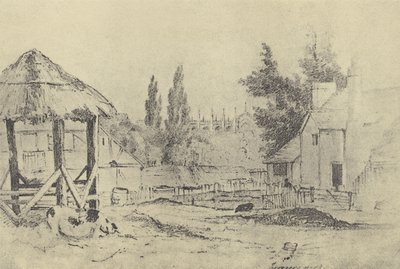 Turners Çiftliği, c 1821 (gravür) by English School
