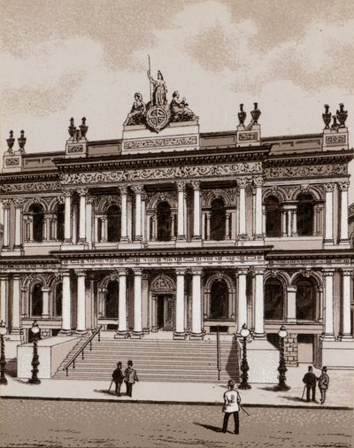 Ulster Bankası, Belfast (taş) by English School