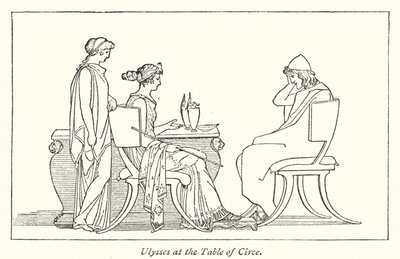 Ulysses Circe Masasında (lito) by English School