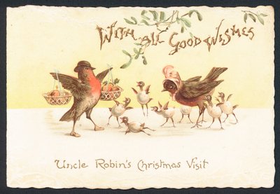 Robins Amca Noel Ziyareti, Noel Kartı by English School
