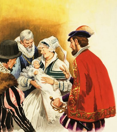 Kimliği belirsiz anne ve bebek by English School