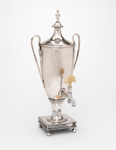 Urn, c.1790 (sheffield plakası ve kemiği) by English School