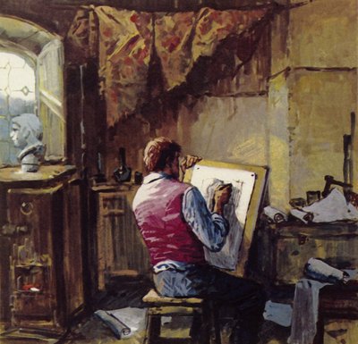 Van Gogh misyonerlik çalışmalarını madenlerde bıraktı ve Brüksel