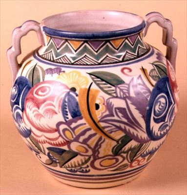 Vazo Carter Stabler ve Adams, 1930 dolayları (seramik) by English School