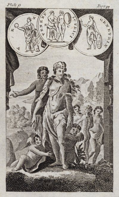 Venüs (gravür) by English School