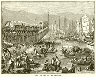 Şanghay Limanındaki Gemiler by English School