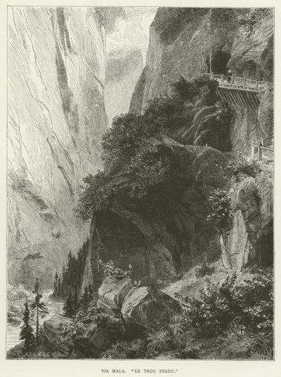 Via Mala, Kayıp Delik by English School