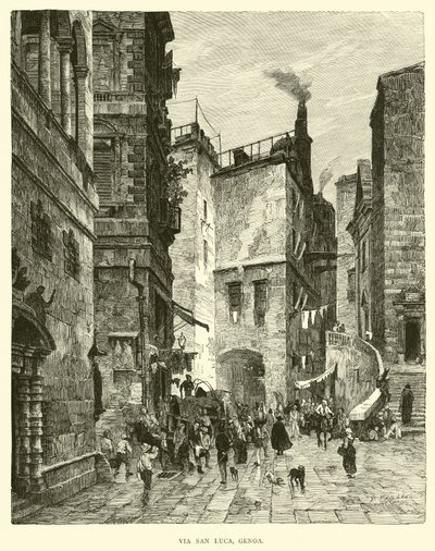 Via San Luca, Cenova by English School