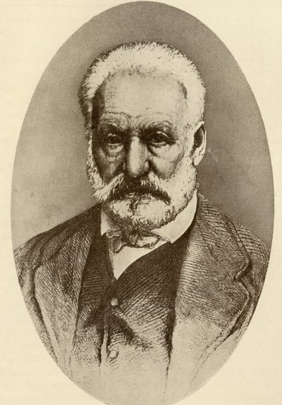 Victor Hugo (1802-1885) by English School