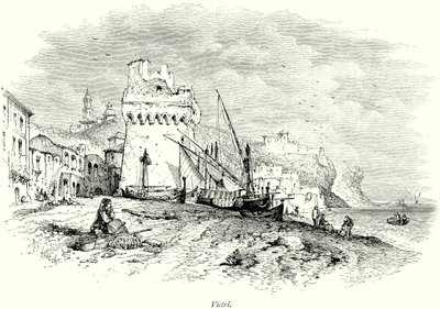 Vietri (gravür) by English School