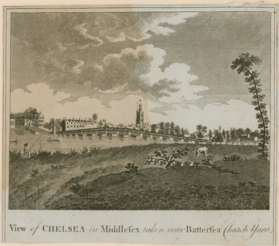 Battersea Church Yard yakınlarında çekilen Middlesex