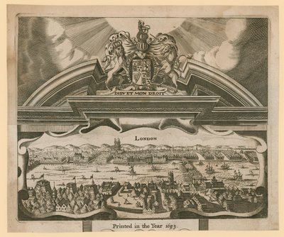 Londra manzarası by English School