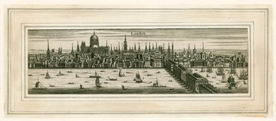 Londra manzarası by English School