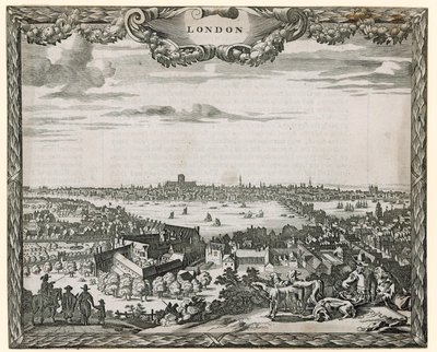 Londra manzarası by English School