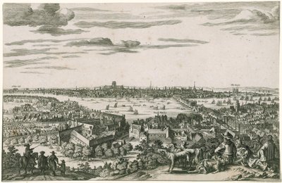 Londra manzarası by English School