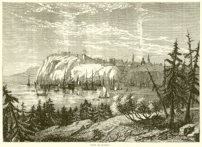 Quebec manzarası by English School