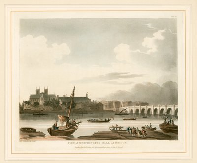 Westminster Hall ve Bridge