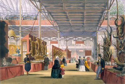 1851 Büyük Sergisinin Hindistan bölümünün Dickinsons Comprehensive Pictures