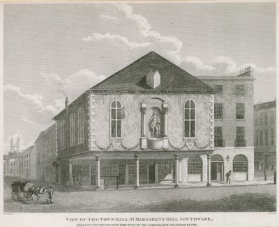 Belediye Binası'nın görünümü, St Margarets Hill, Southwark by English School
