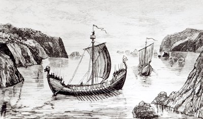 Viking Gemileri by English School