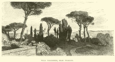 Villa Falconieri, Frascati yakınlarında by English School