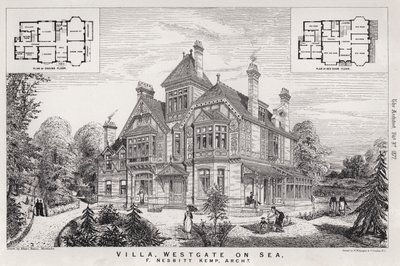 Villa, Westgate on Sea (gravür) by English School