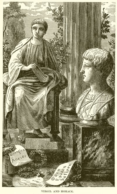 Virgil ve Horace by English School