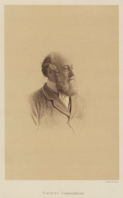 Viscount Combermere (lito) by English School