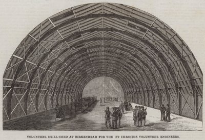 1. Cheshire Gönüllü Mühendisleri için Birkenhead