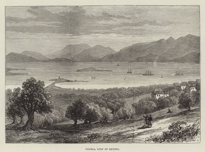 Vourla, Smyrna Körfezi (gravür) by English School